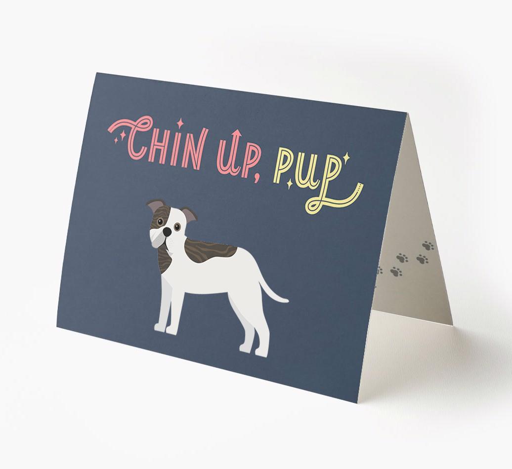 Chin Up, Pup: Personalized {breedFullName} Card