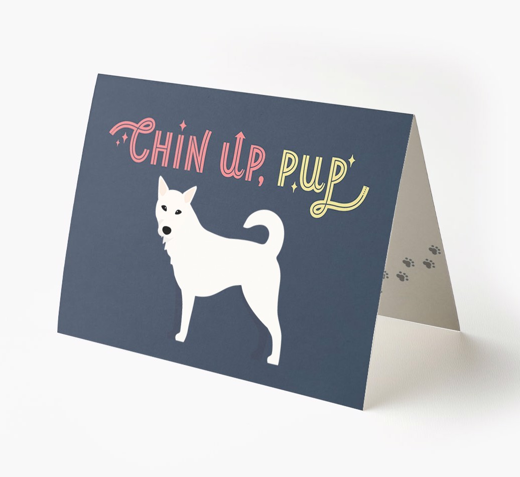 Chin Up, Pup: Personalized {breedFullName} Card