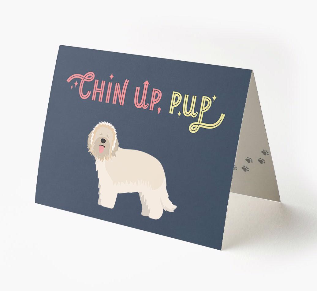 Chin Up, Pup: Personalized {breedFullName} Card