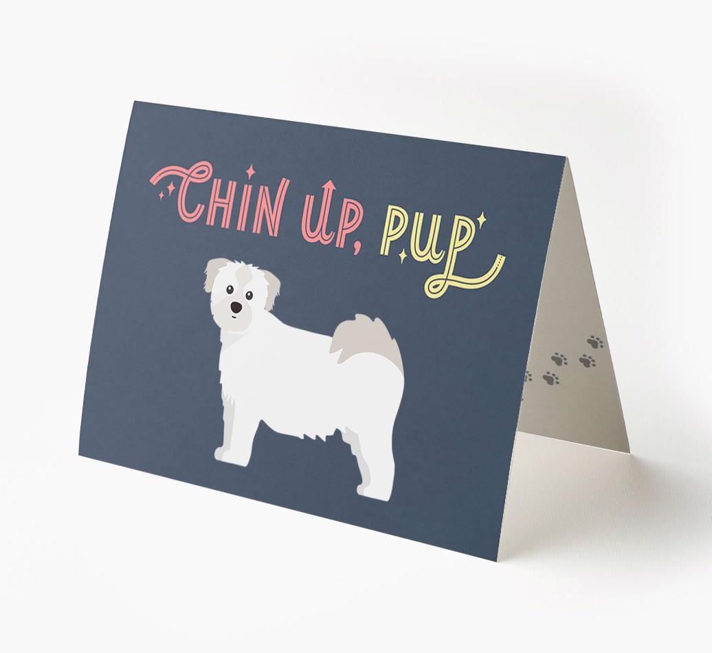 Chin Up, Pup: Personalized {breedFullName} Card