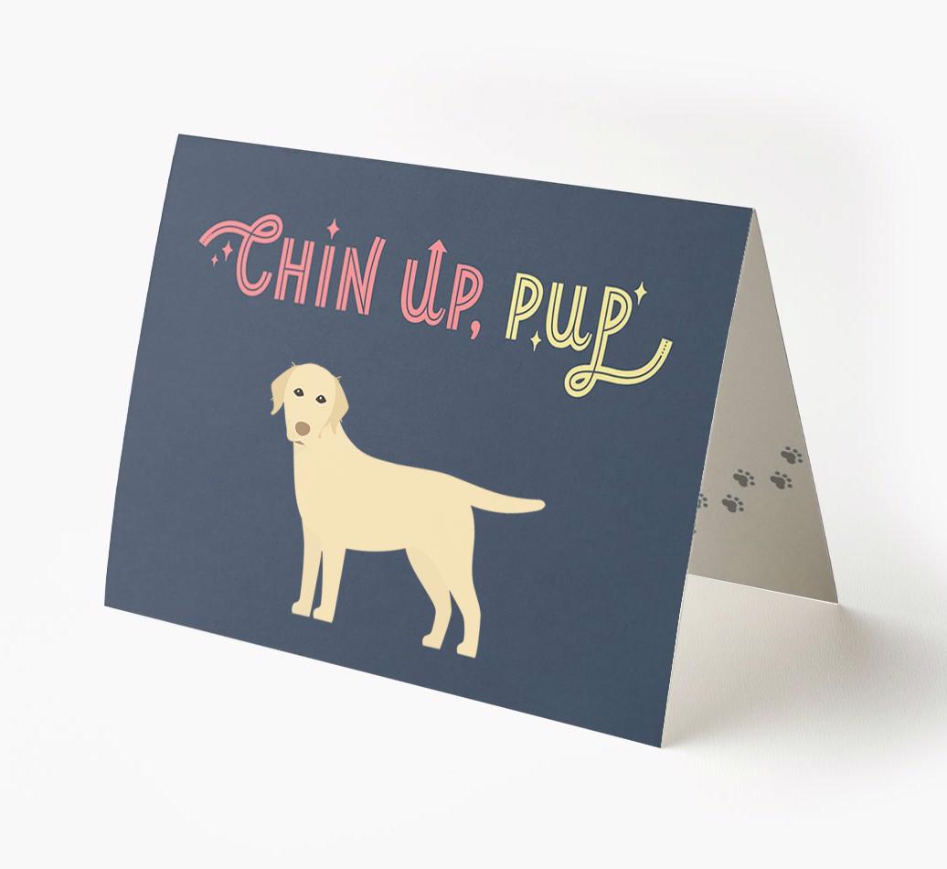 Chin Up, Pup: Personalized {breedFullName} Card