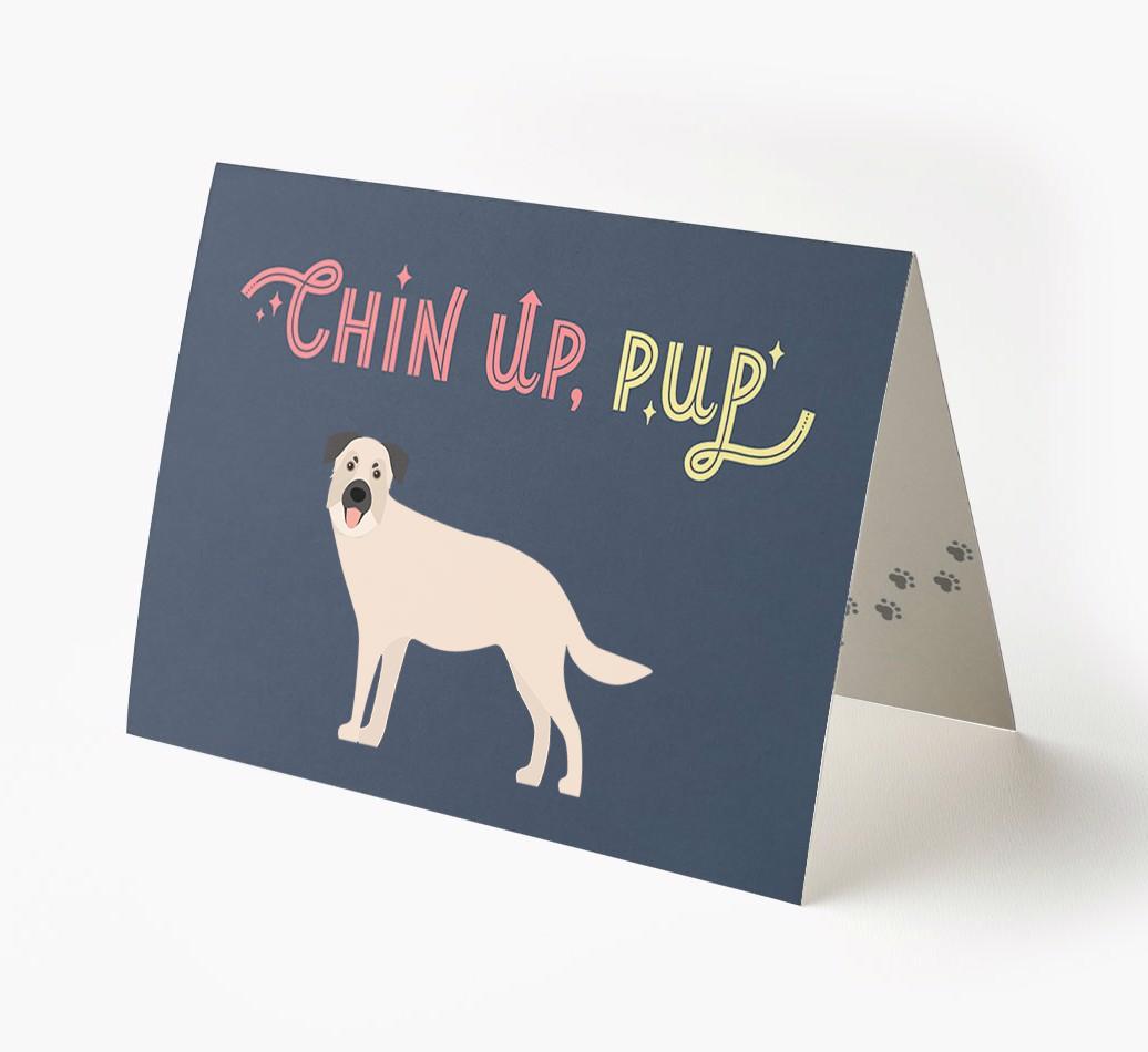 Chin Up, Pup: Personalized {breedFullName} Card