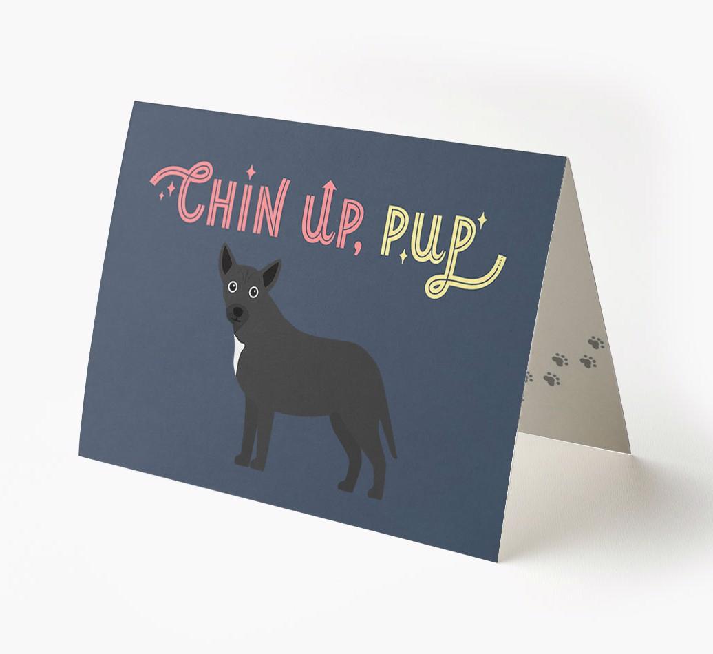 Chin Up, Pup: Personalized {breedFullName} Card