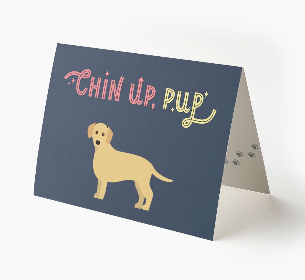 Chin Up, Pup: Personalized {breedFullName} Card