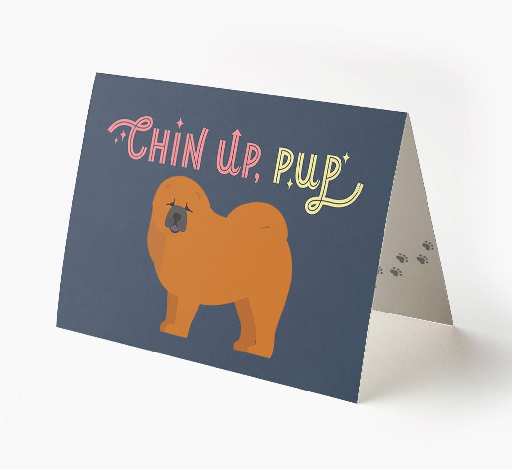 Chin Up, Pup: Personalized {breedFullName} Card