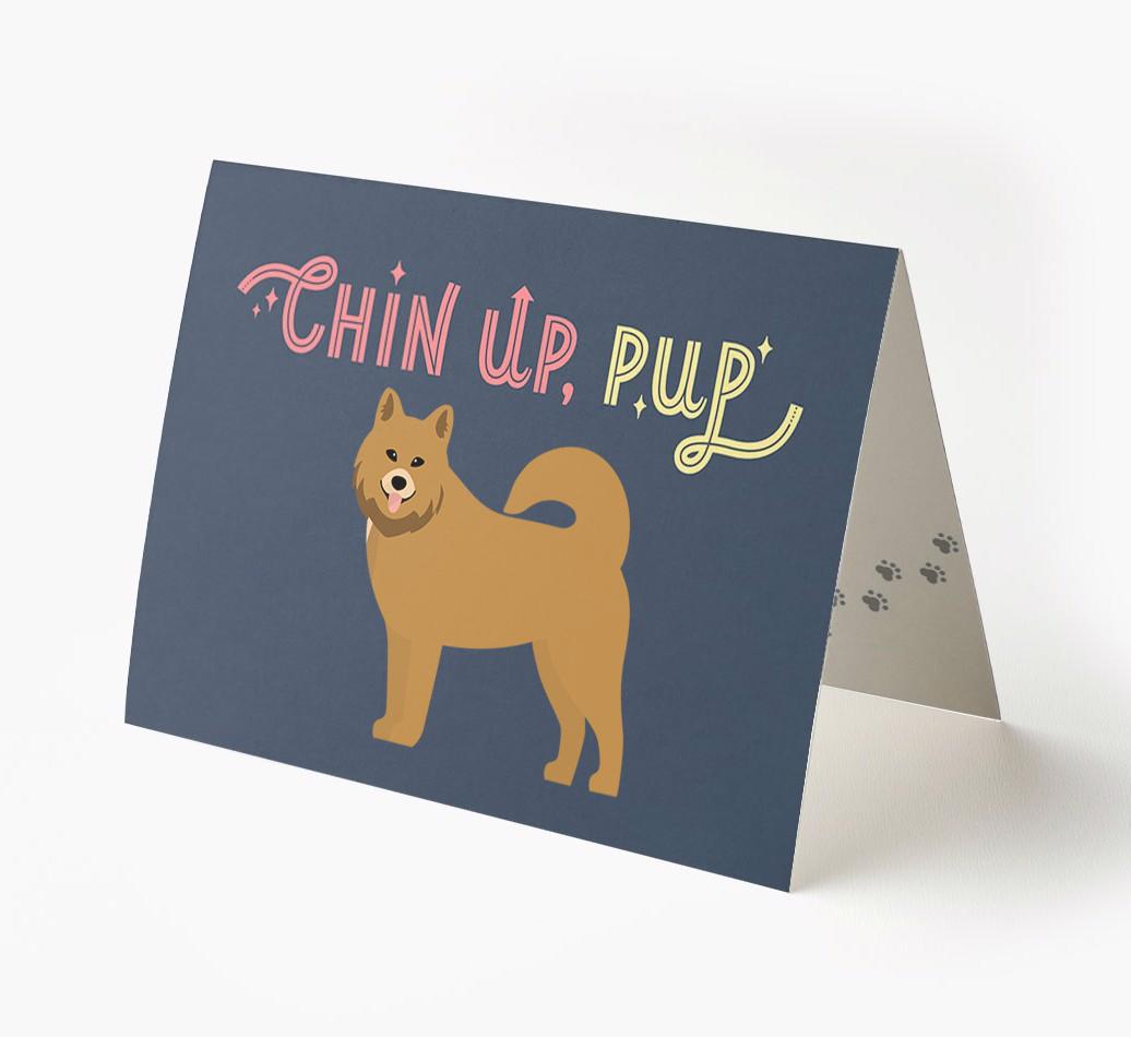 Chin Up, Pup: Personalized {breedFullName} Card