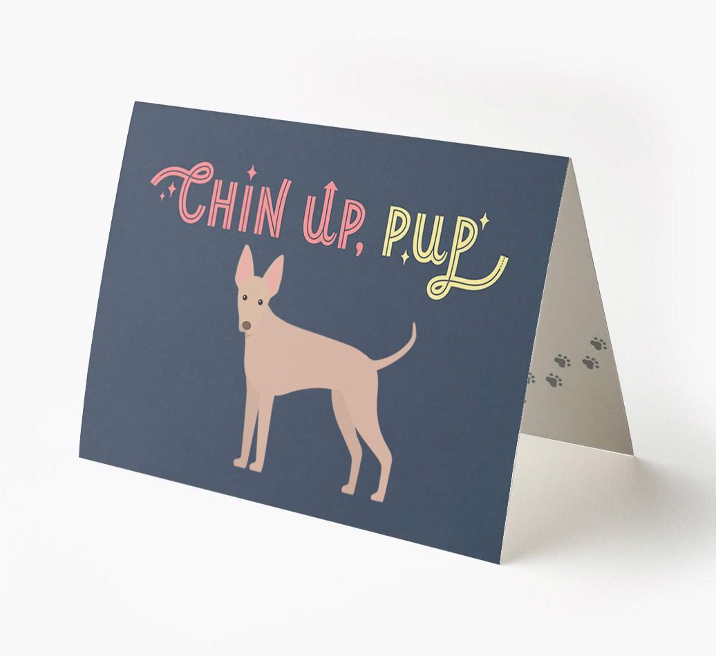 Chin Up, Pup: Personalized {breedFullName} Card
