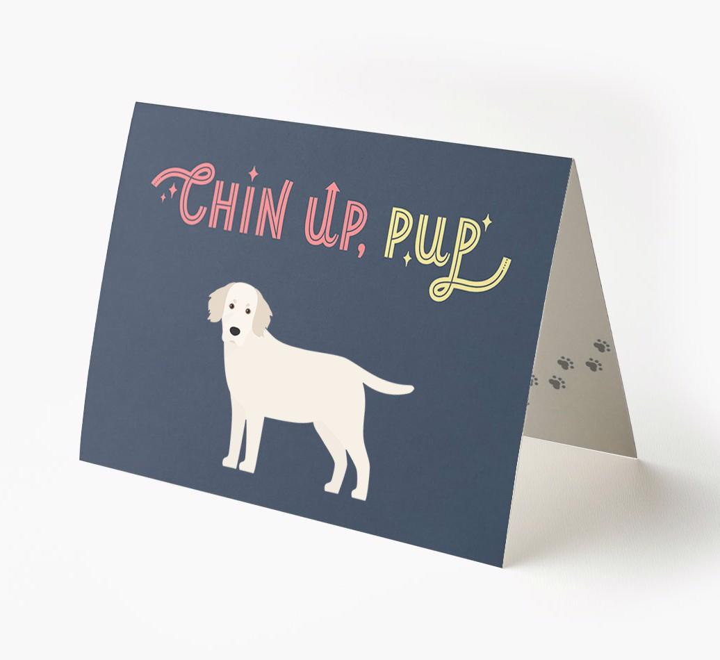 Chin Up, Pup: Personalized {breedFullName} Card