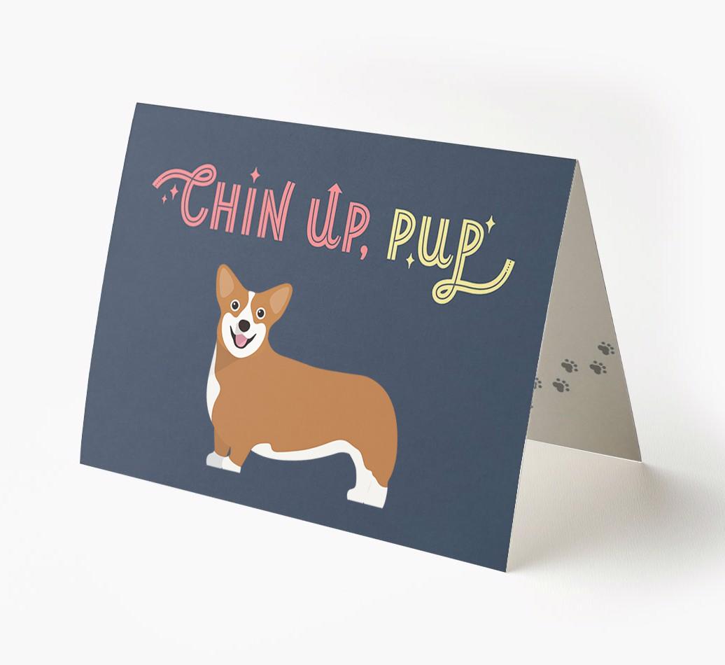 Chin Up, Pup: Personalized {breedFullName} Card