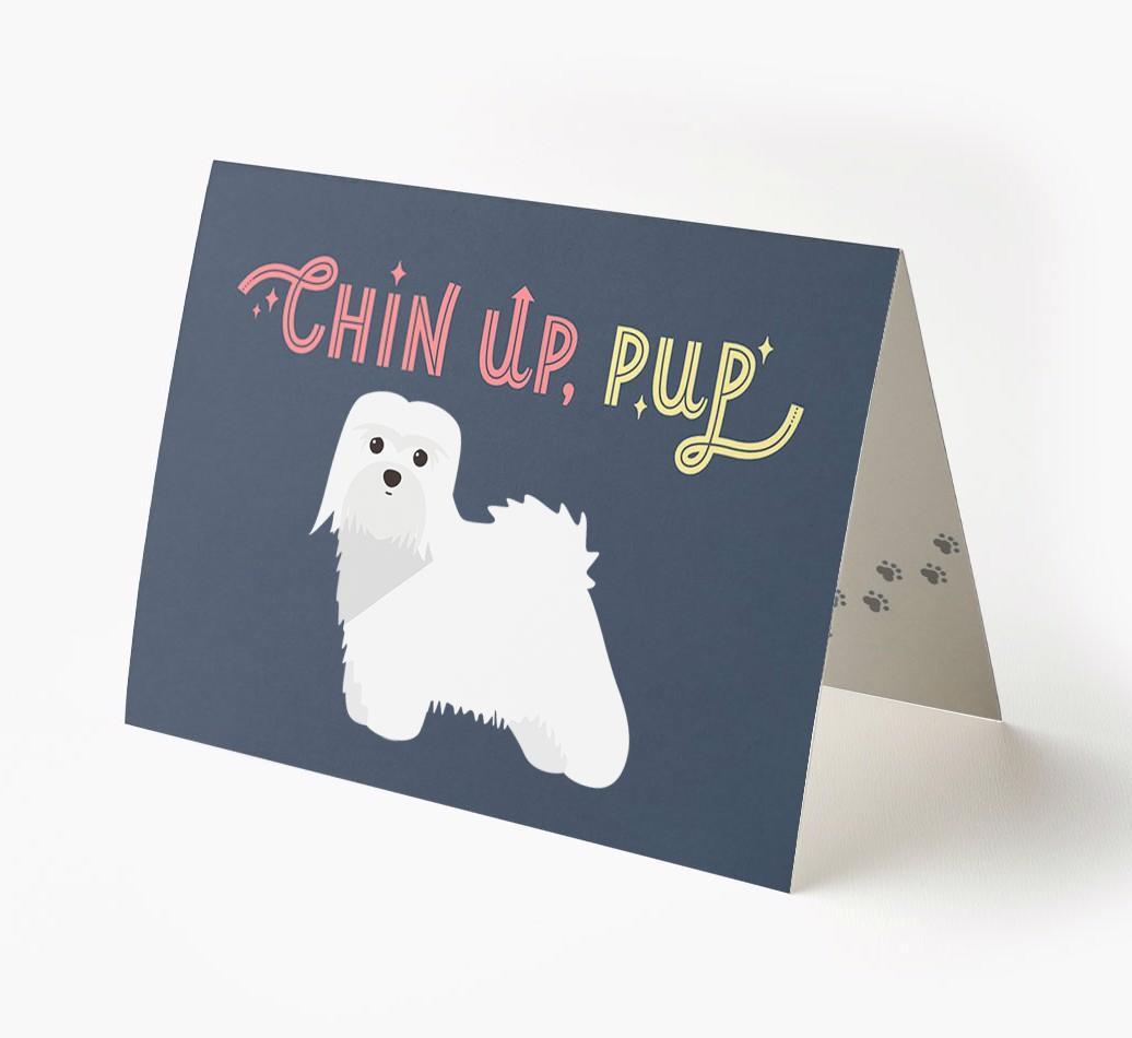 Chin Up, Pup: Personalized {breedFullName} Card