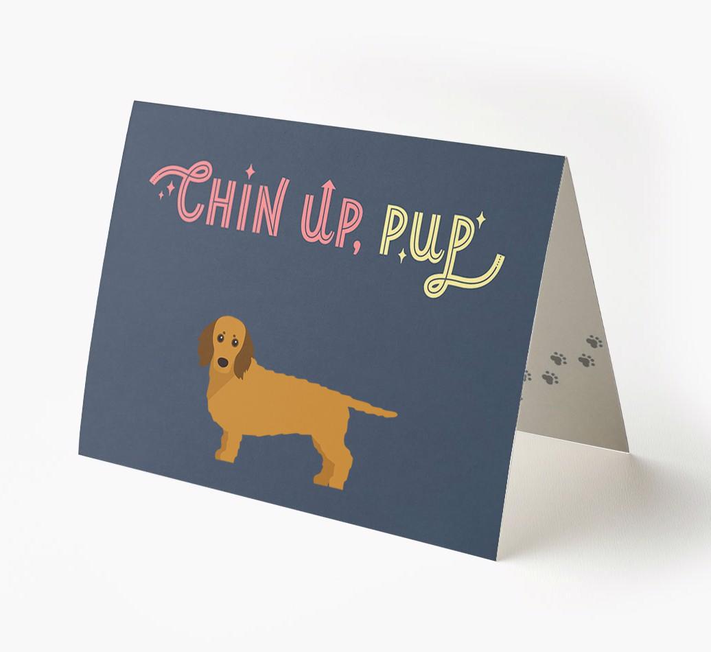 Chin Up, Pup: Personalized {breedFullName} Card
