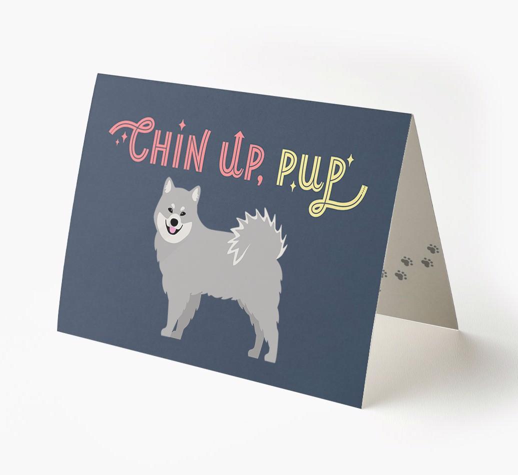 Chin Up, Pup: Personalized {breedFullName} Card