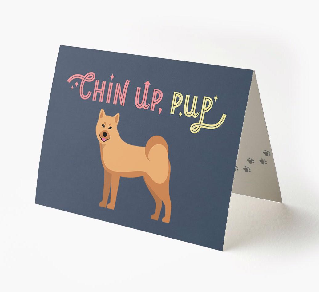 Chin Up, Pup: Personalized {breedFullName} Card