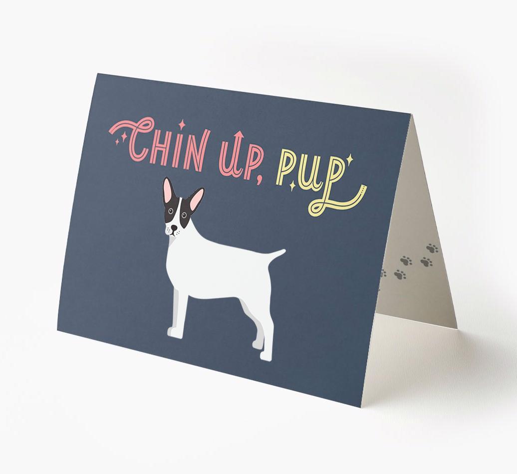 Chin Up, Pup: Personalized {breedFullName} Card