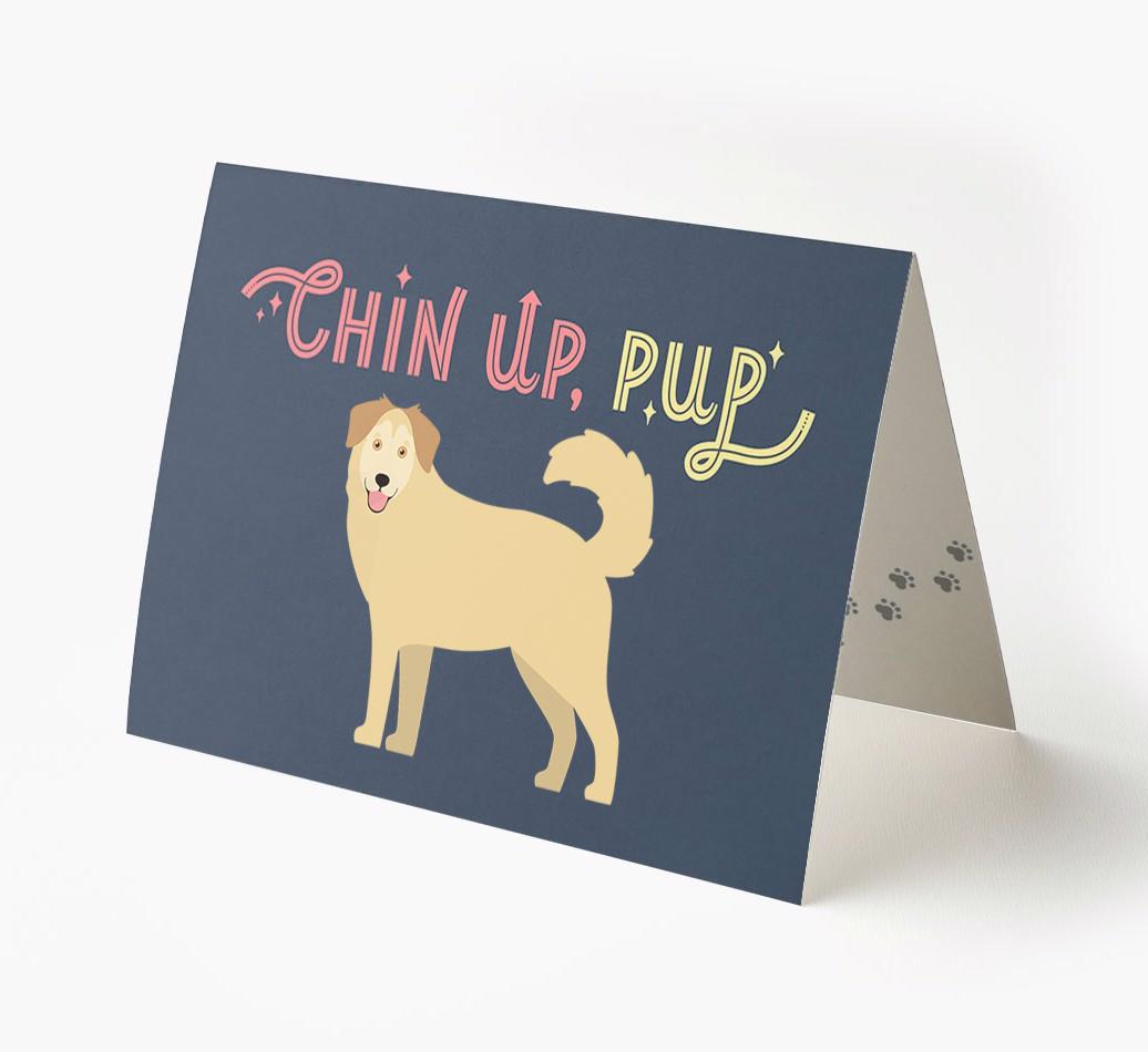 Chin Up, Pup: Personalized {breedFullName} Card