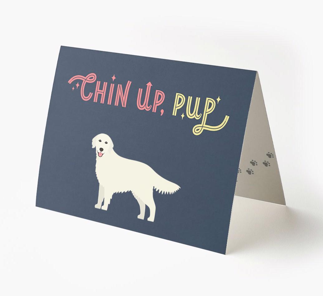 Chin Up, Pup: Personalized {breedFullName} Card
