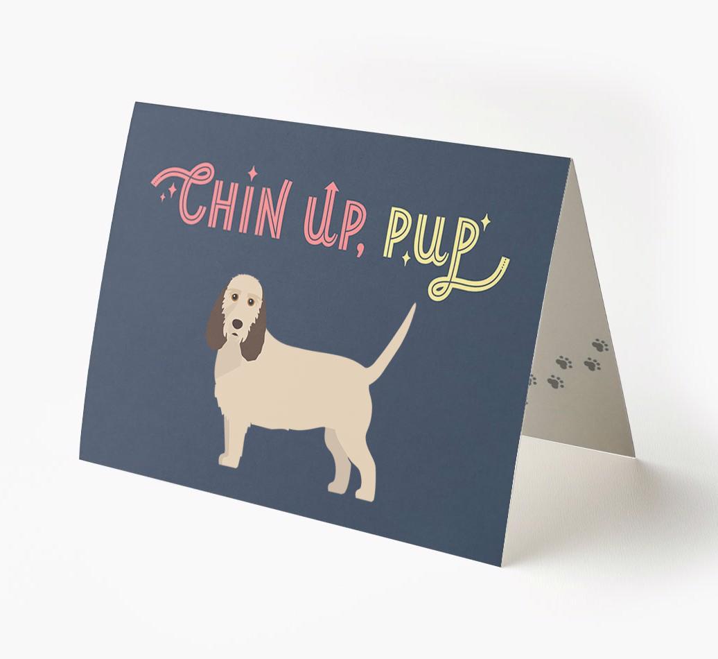 Chin Up, Pup: Personalized {breedFullName} Card
