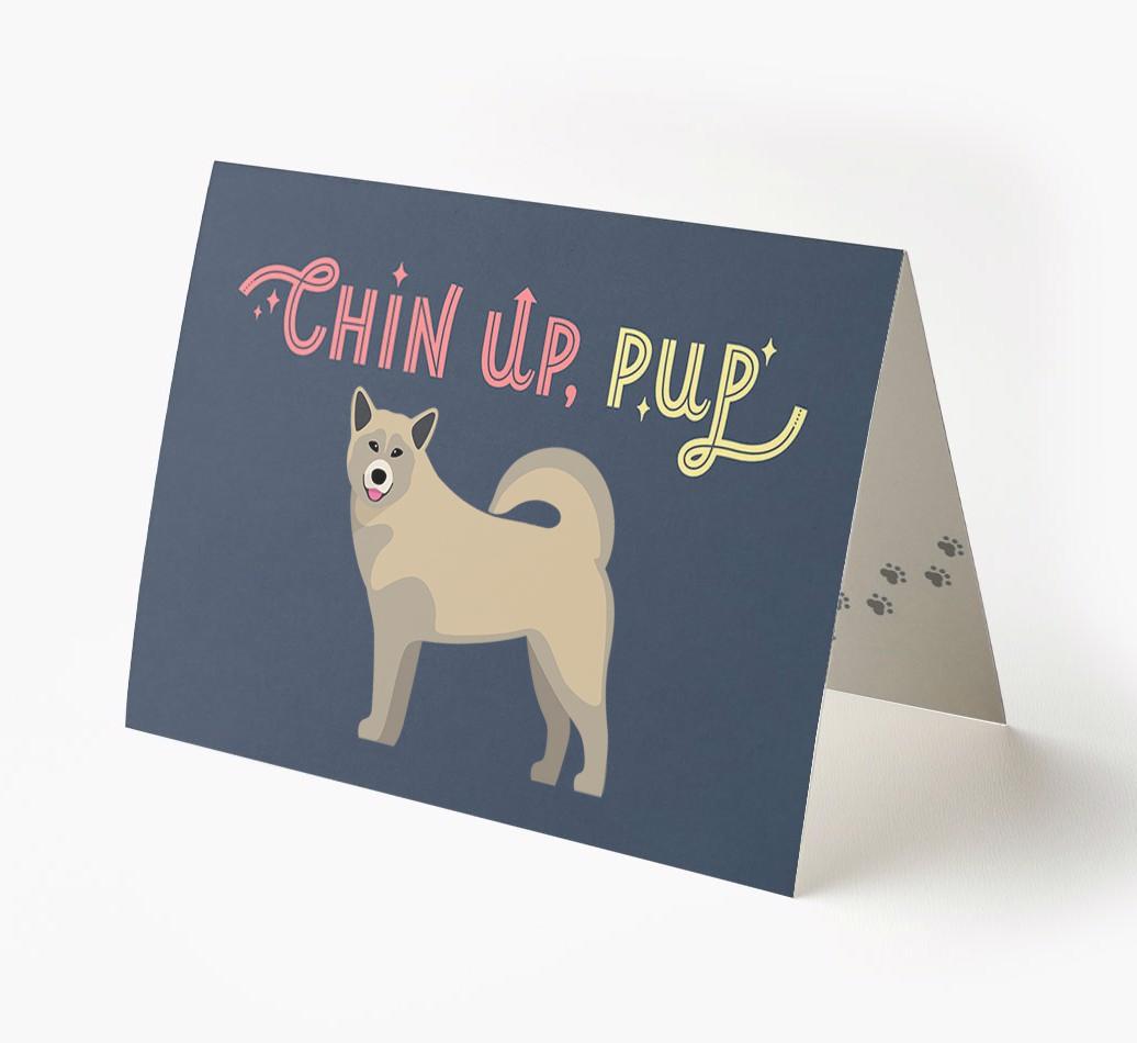 Chin Up, Pup: Personalized {breedFullName} Card