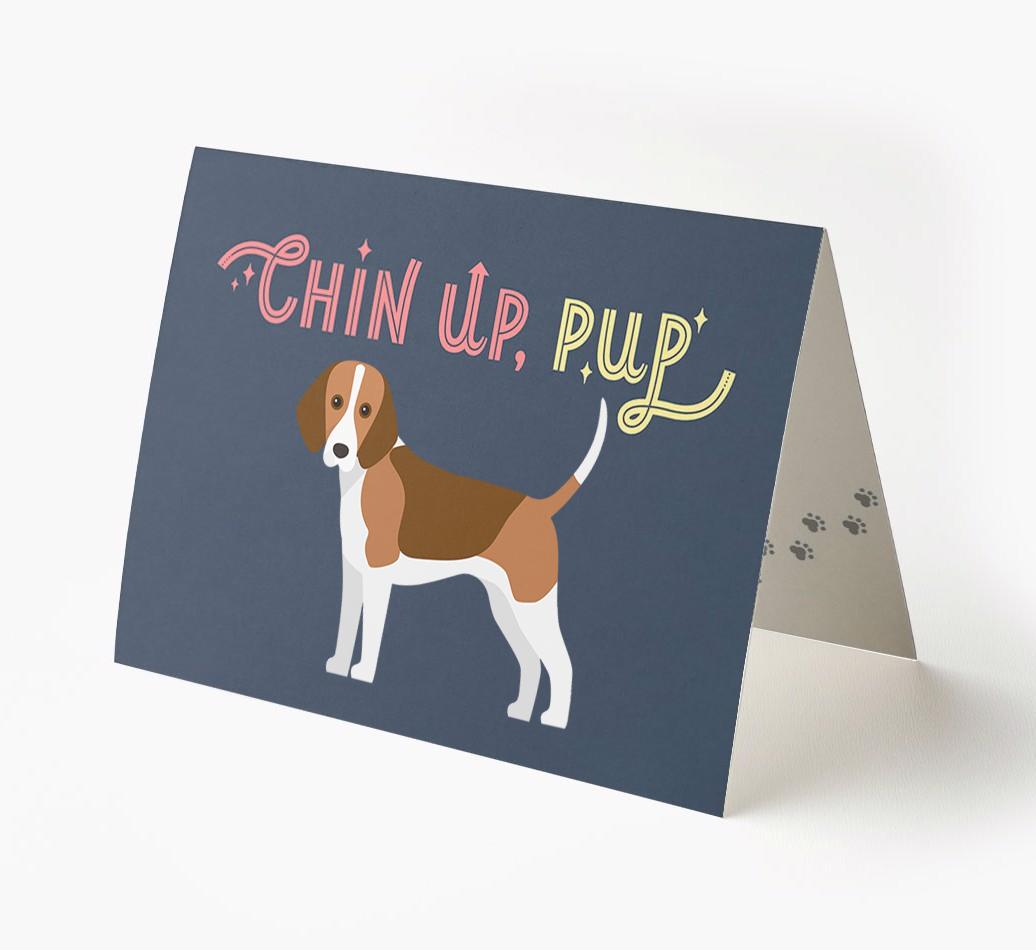 Chin Up, Pup: Personalized {breedFullName} Card