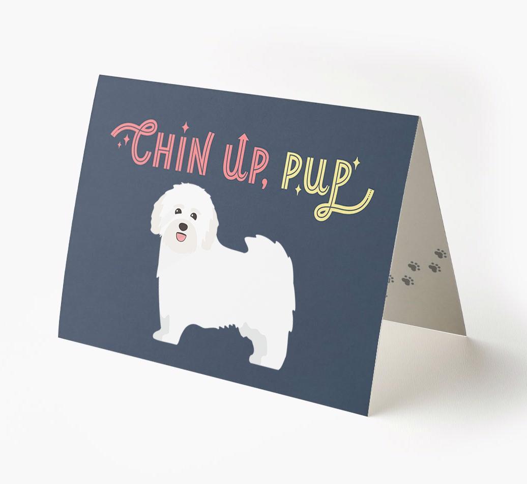 Chin Up, Pup: Personalized {breedFullName} Card