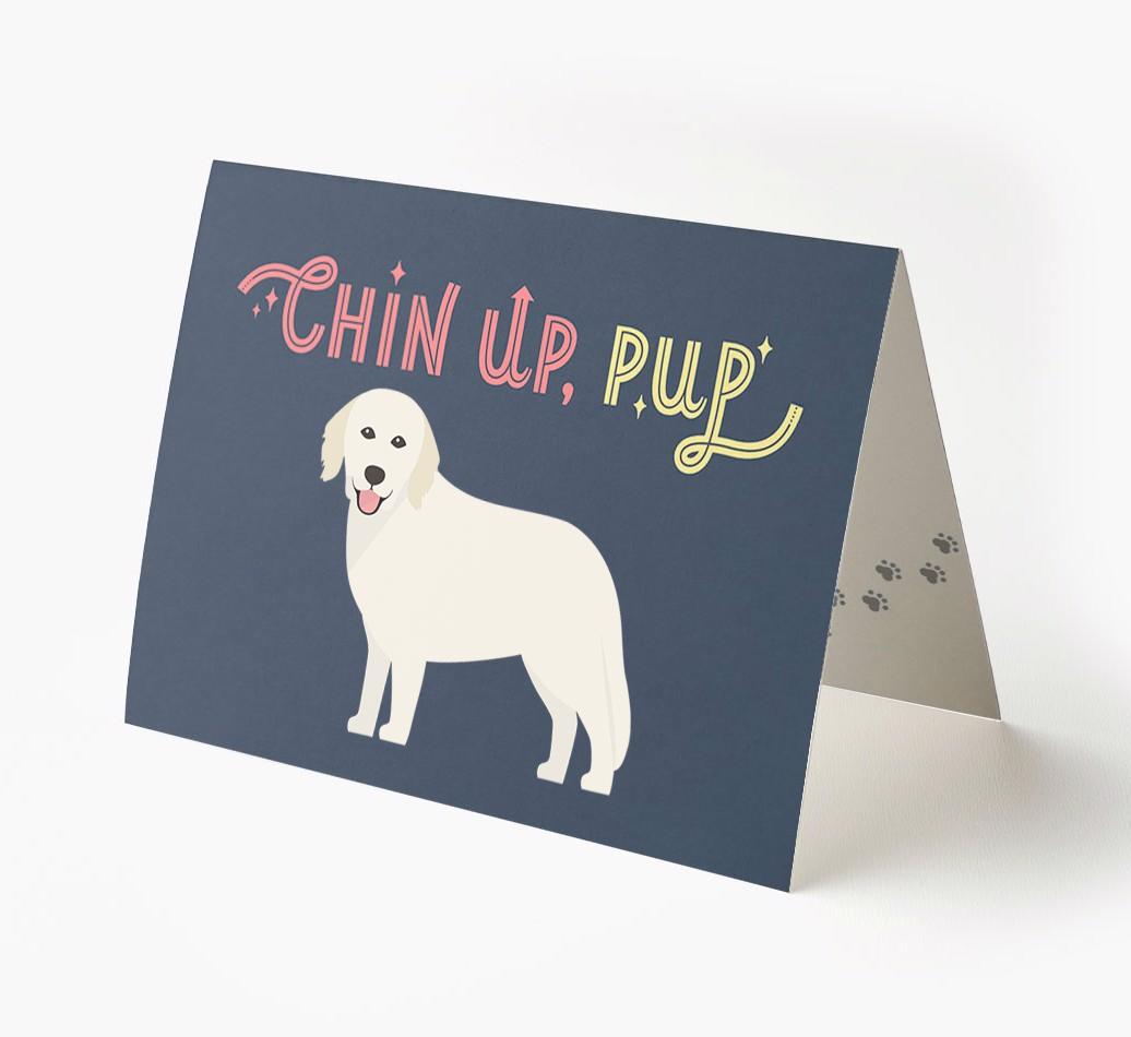 Chin Up, Pup: Personalized {breedFullName} Card
