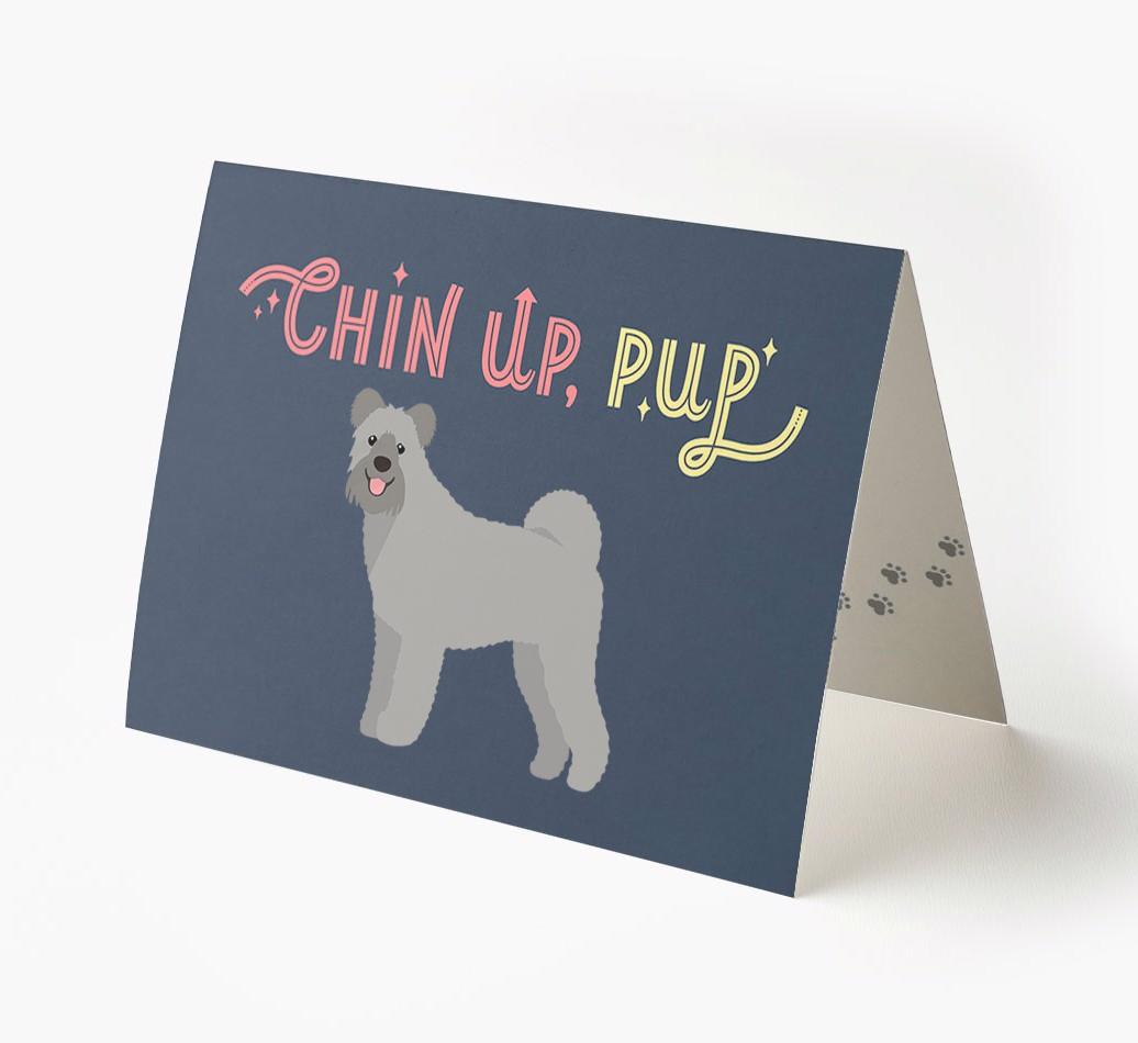Chin Up, Pup: Personalized {breedFullName} Card