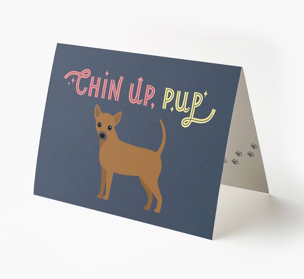 Chin Up, Pup: Personalized {breedFullName} Card