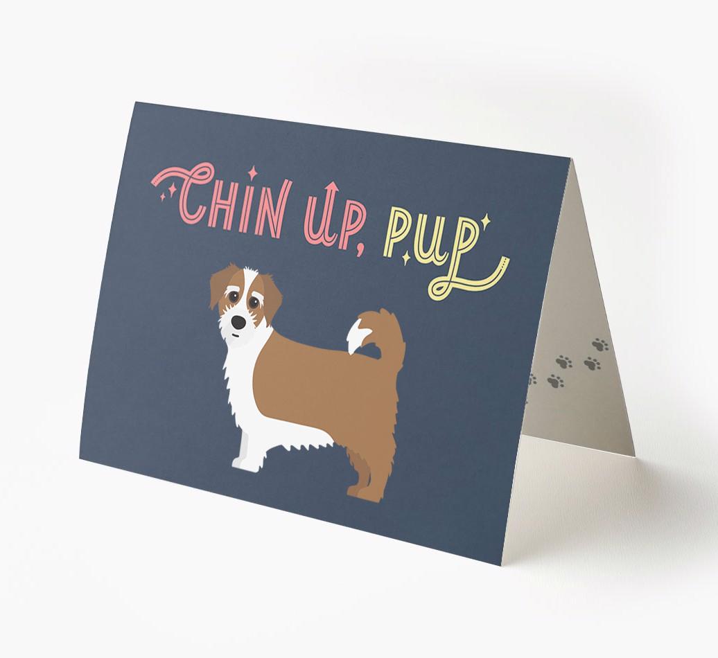 Chin Up, Pup: Personalized {breedFullName} Card