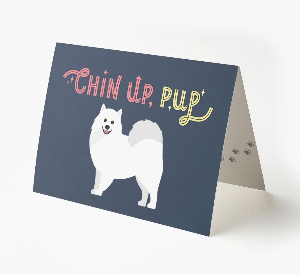 Chin Up, Pup: Personalized {breedFullName} Card