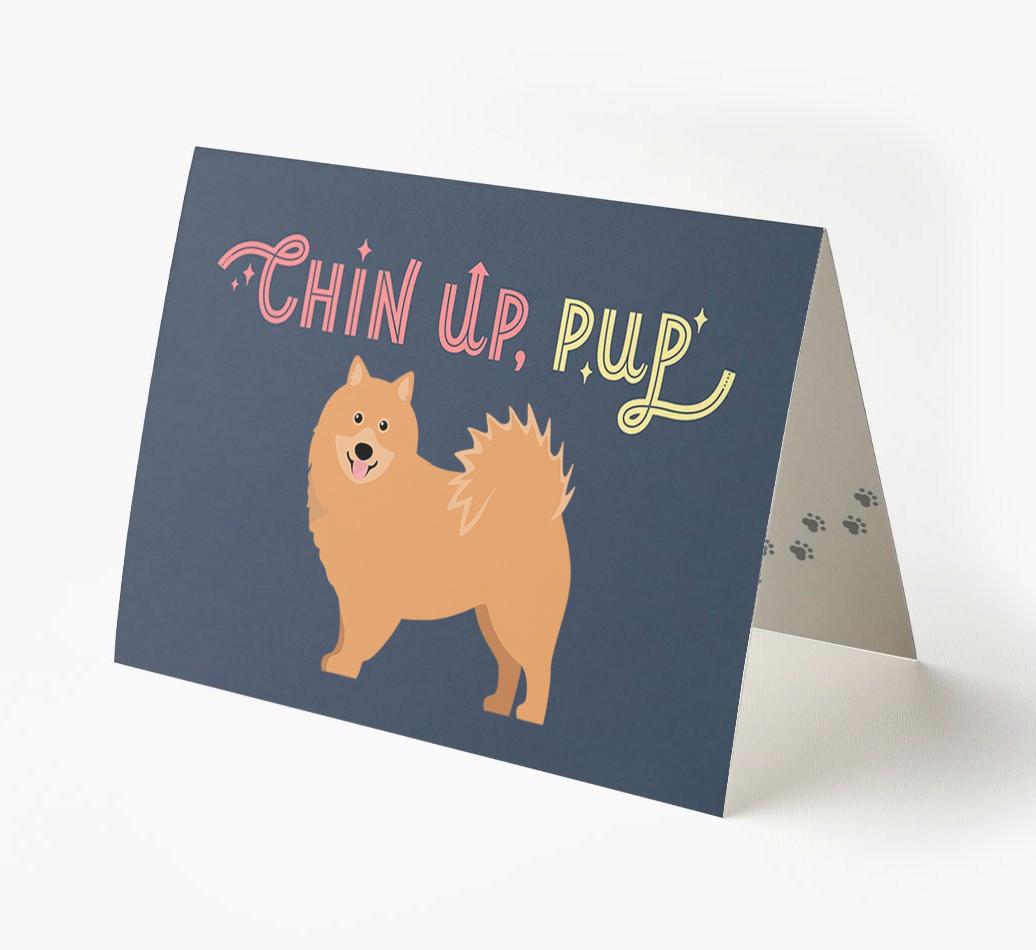 Chin Up, Pup: Personalized {breedFullName} Card