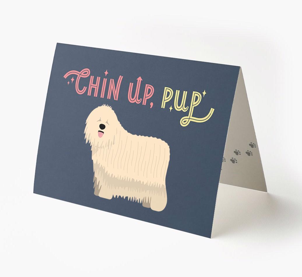 Chin Up, Pup: Personalized {breedFullName} Card