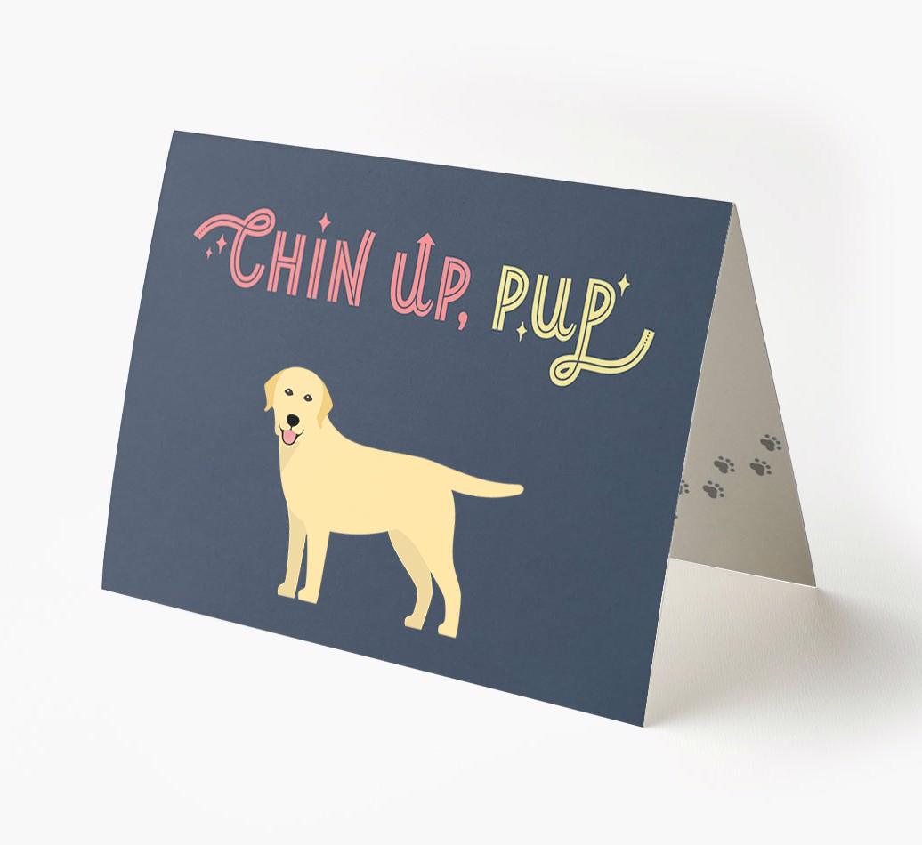 Chin Up, Pup: Personalized {breedFullName} Card