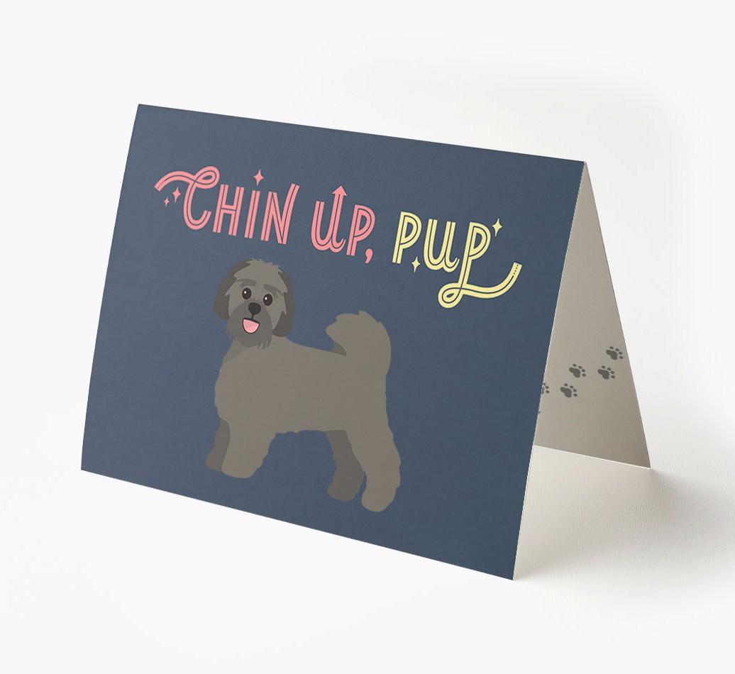 Chin Up, Pup: Personalized {breedFullName} Card
