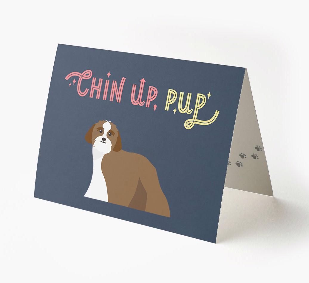 Chin Up, Pup: Personalized {breedFullName} Card