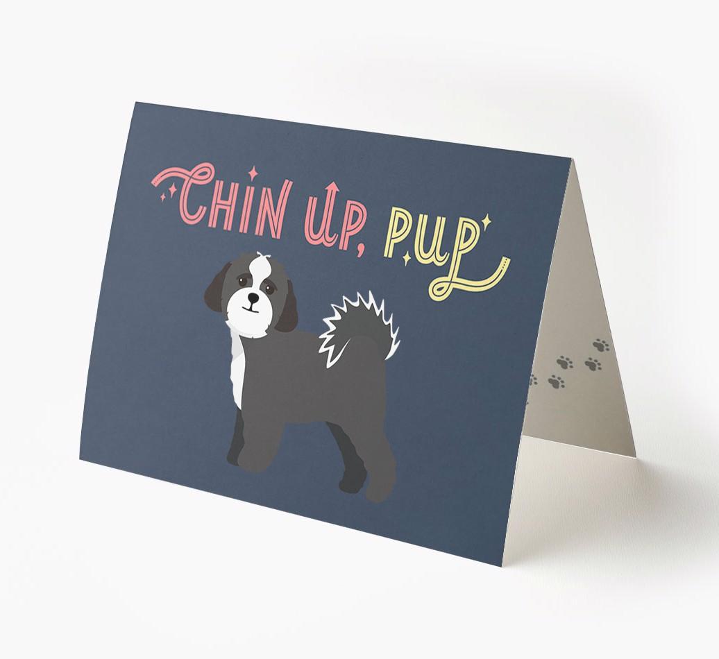 Chin Up, Pup: Personalized {breedFullName} Card
