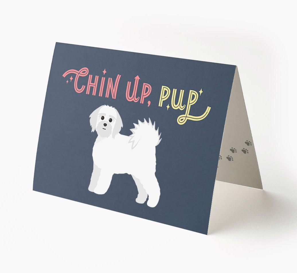 Chin Up, Pup: Personalized {breedFullName} Card
