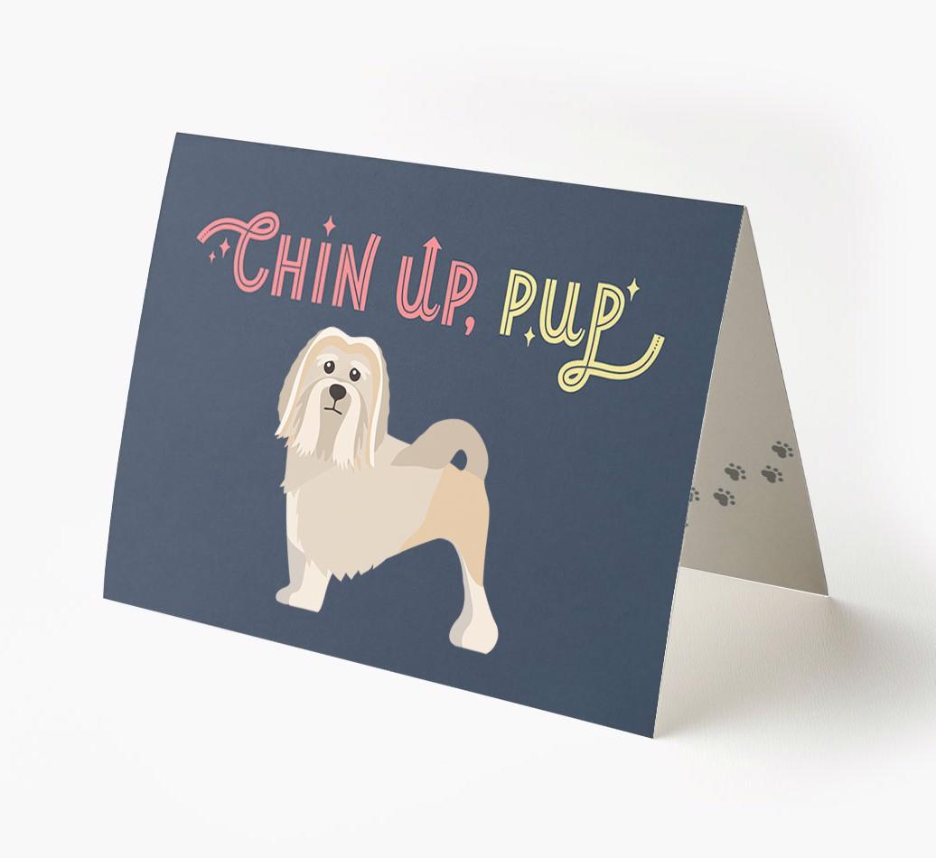 Chin Up, Pup: Personalized {breedFullName} Card