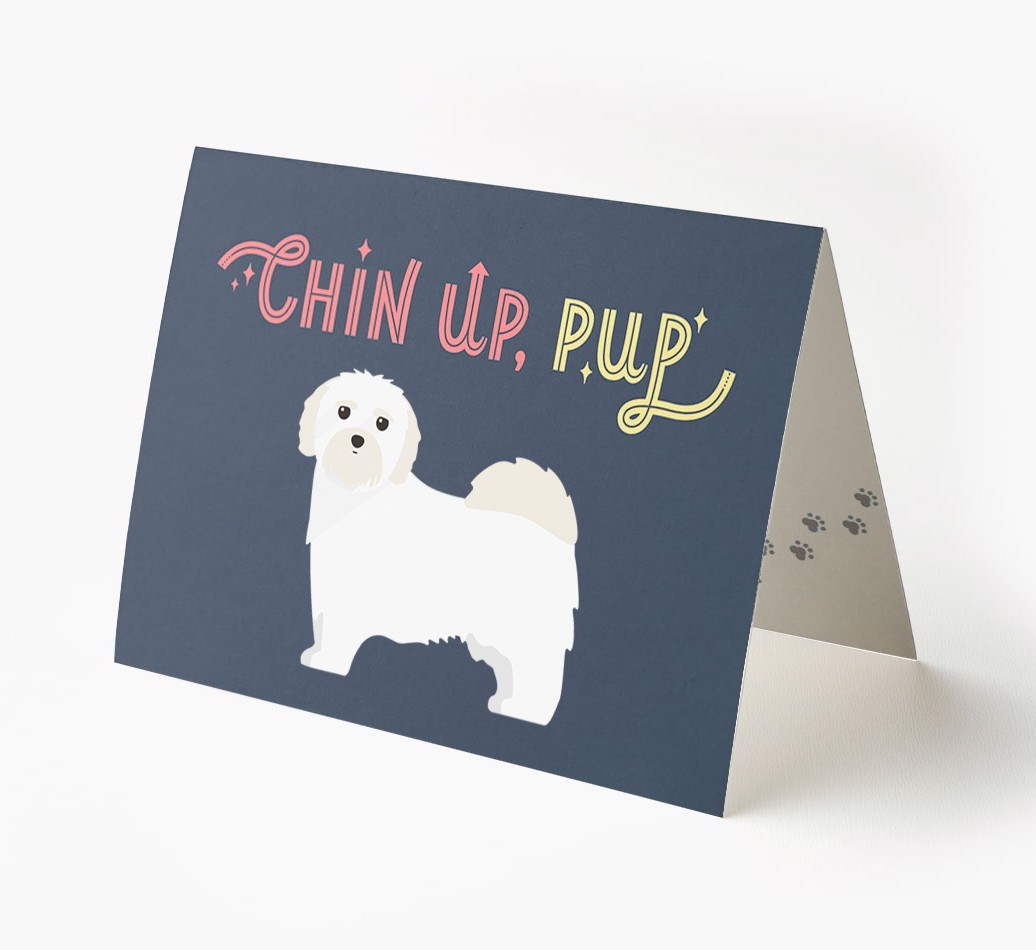 Chin Up, Pup: Personalized {breedFullName} Card