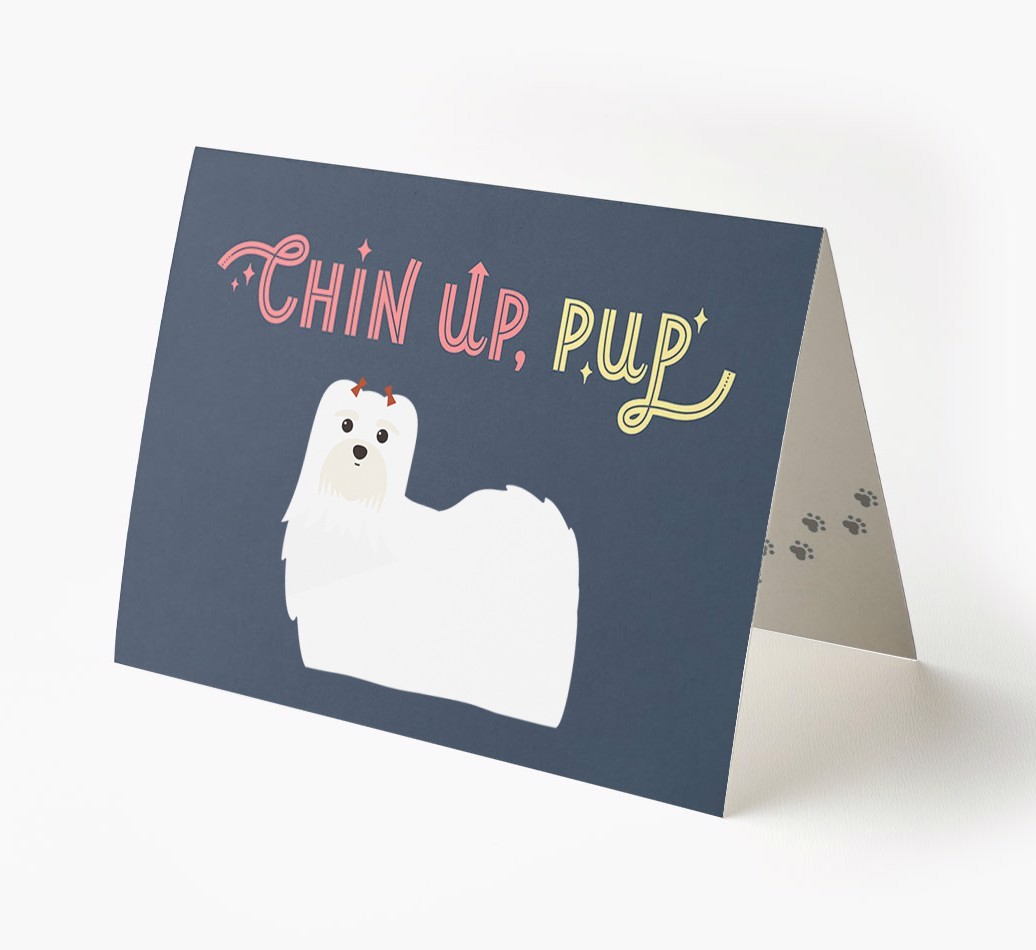 Chin Up, Pup: Personalized {breedFullName} Card
