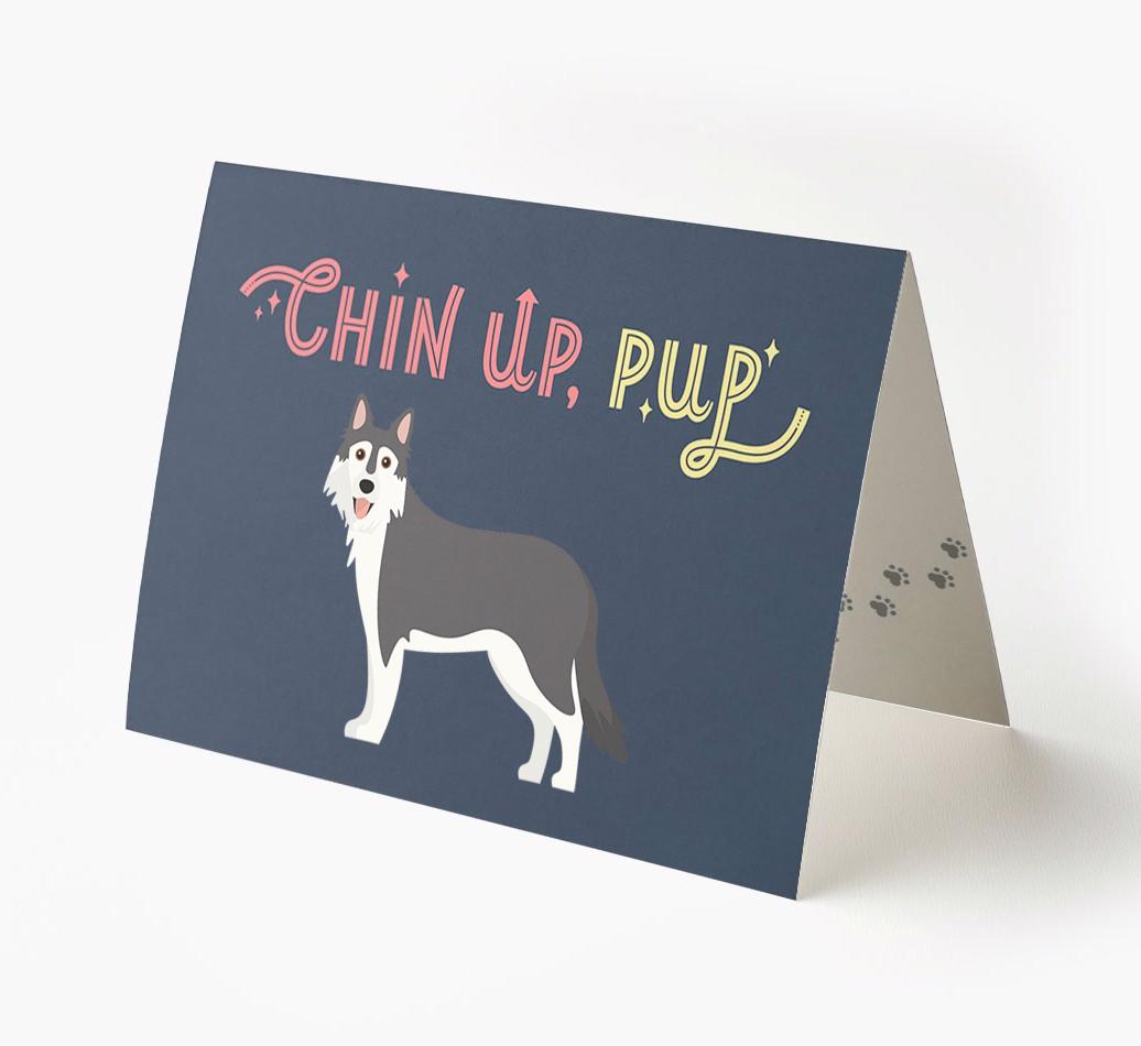 Chin Up, Pup: Personalized {breedFullName} Card