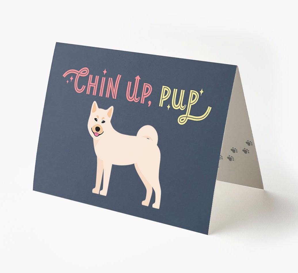 Chin Up, Pup: Personalized {breedFullName} Card
