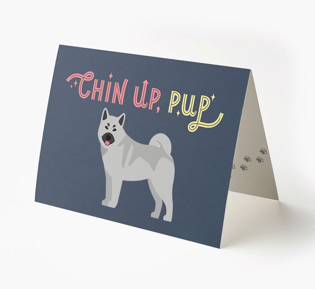 Chin Up, Pup: Personalized {breedFullName} Card