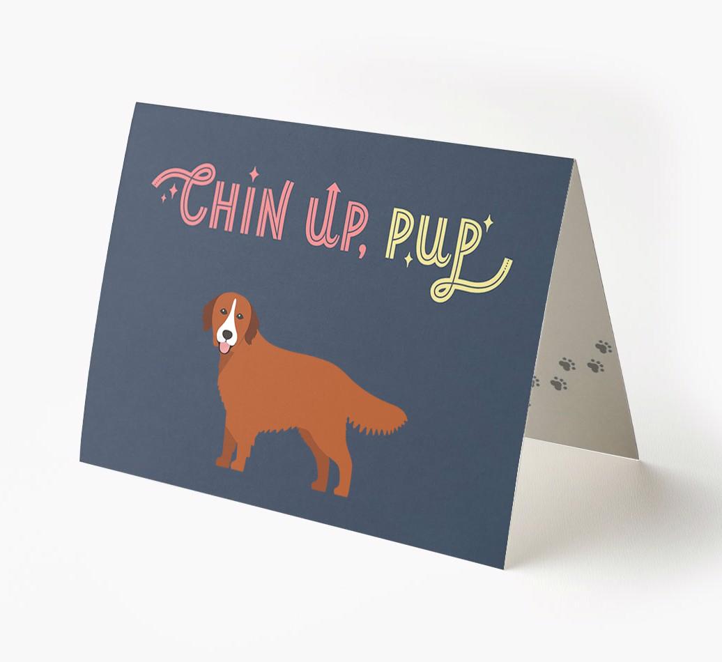 Chin Up, Pup: Personalized {breedFullName} Card