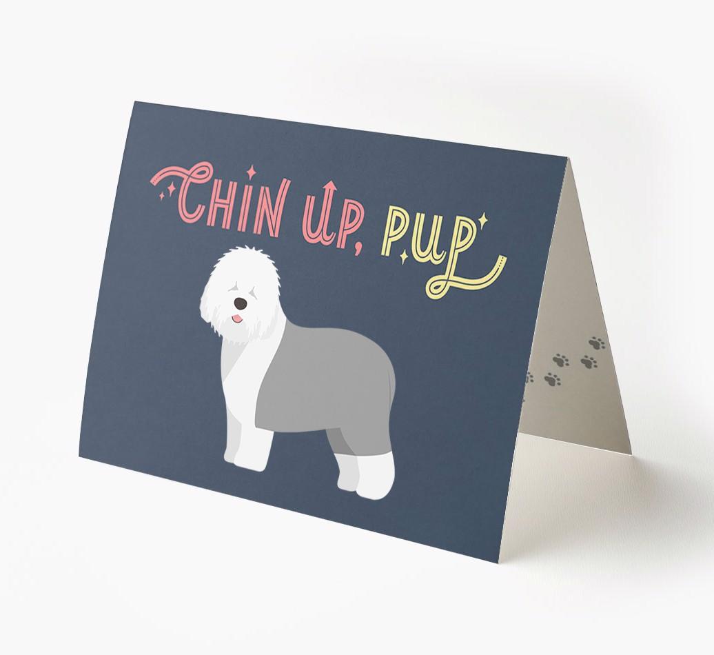 Chin Up, Pup: Personalized {breedFullName} Card