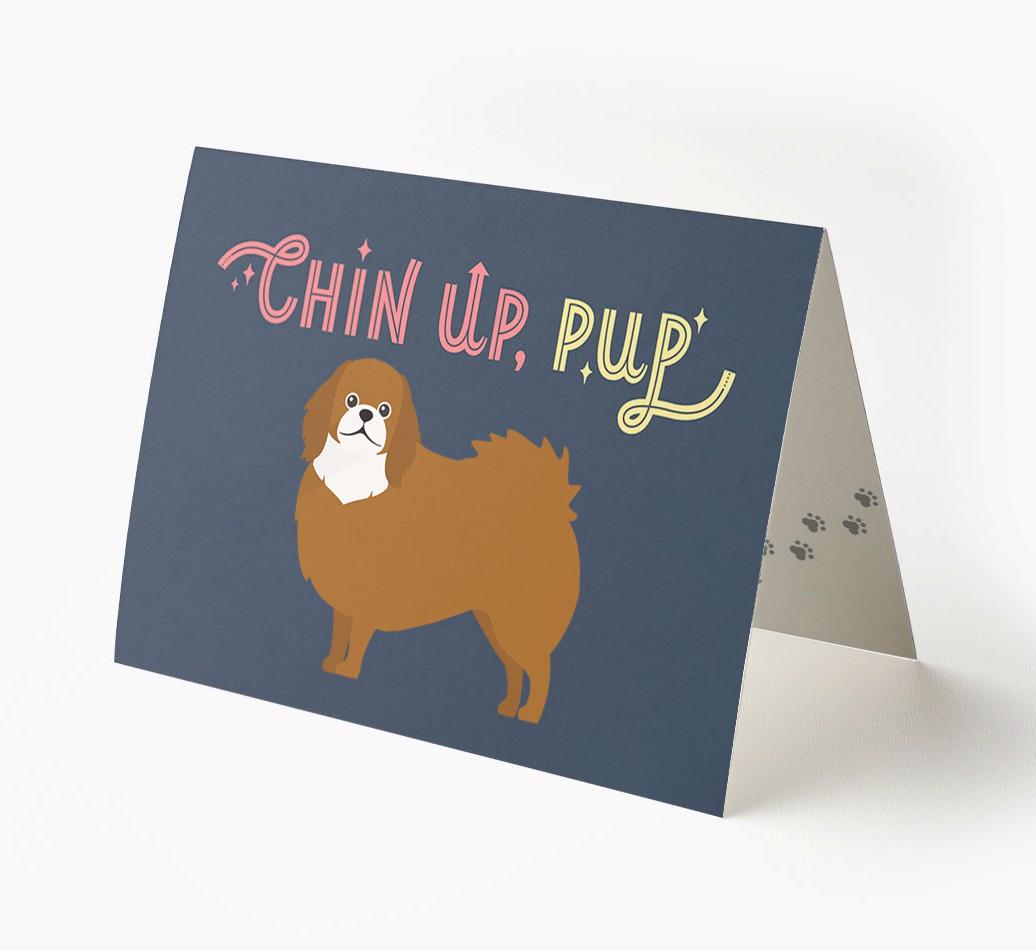 Chin Up, Pup: Personalized {breedFullName} Card