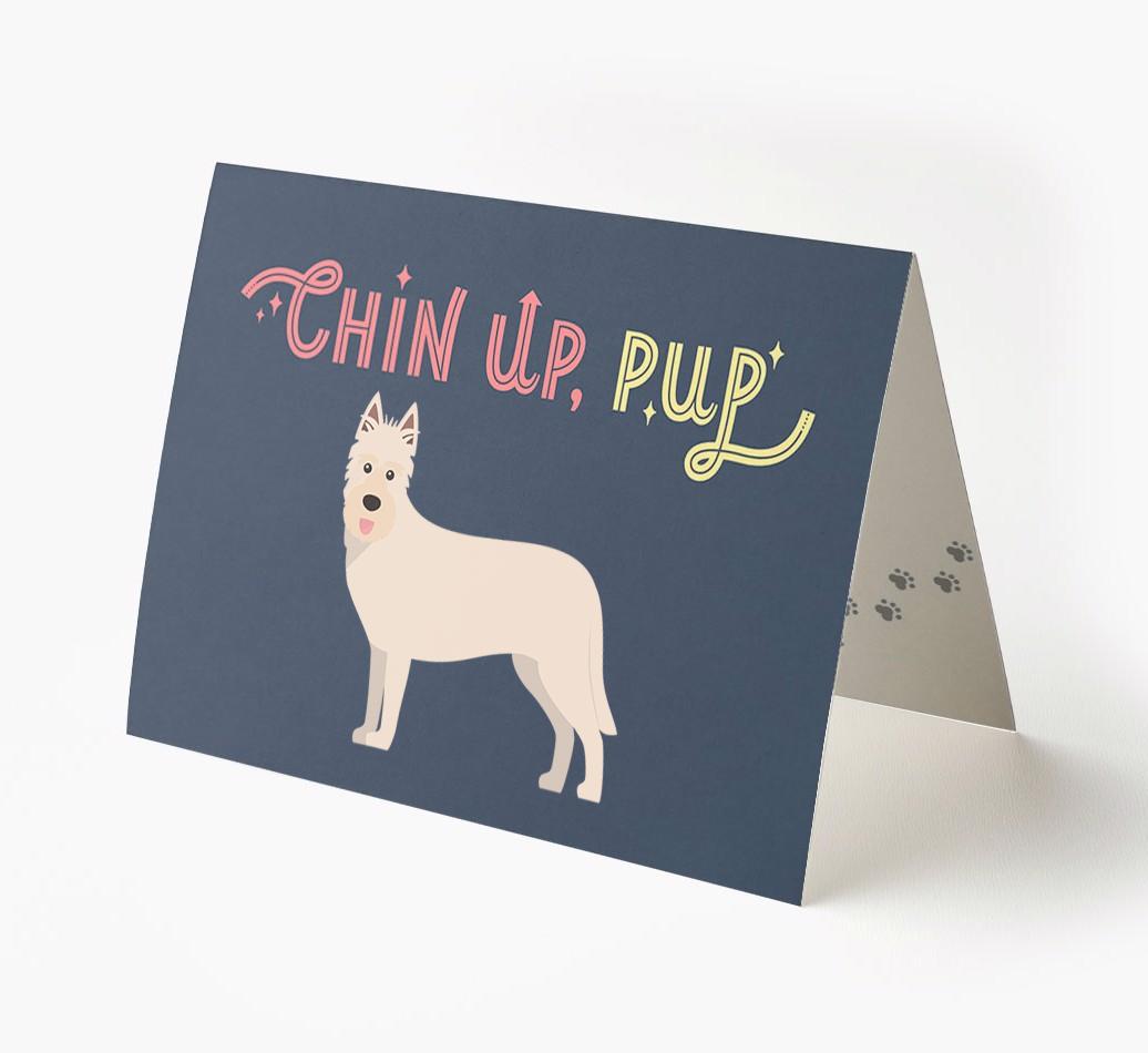 Chin Up, Pup: Personalized {breedFullName} Card