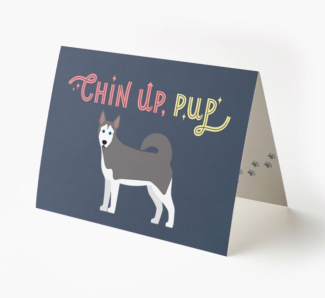 Chin Up, Pup: Personalized {breedFullName} Card