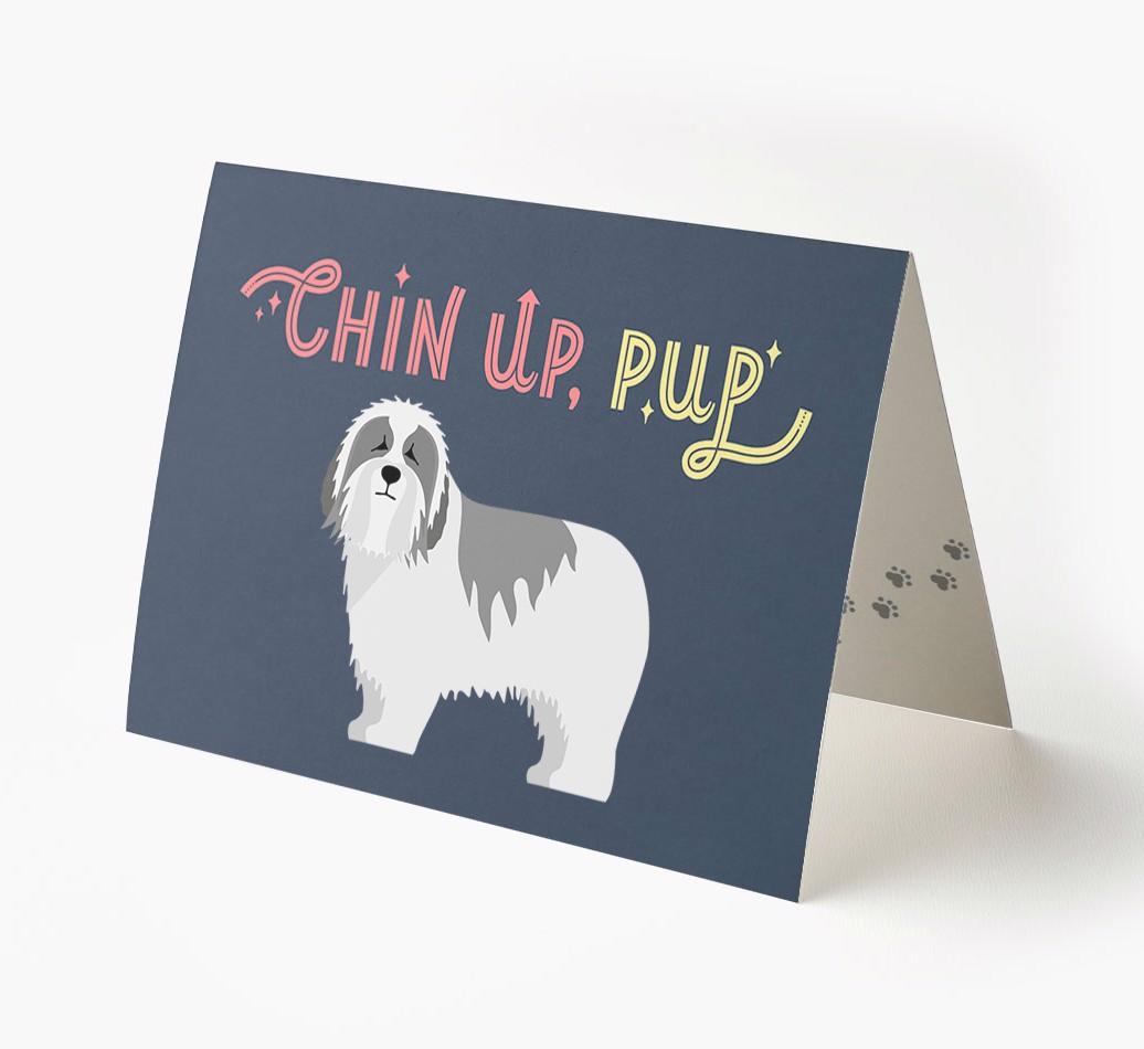 Chin Up, Pup: Personalized {breedFullName} Card