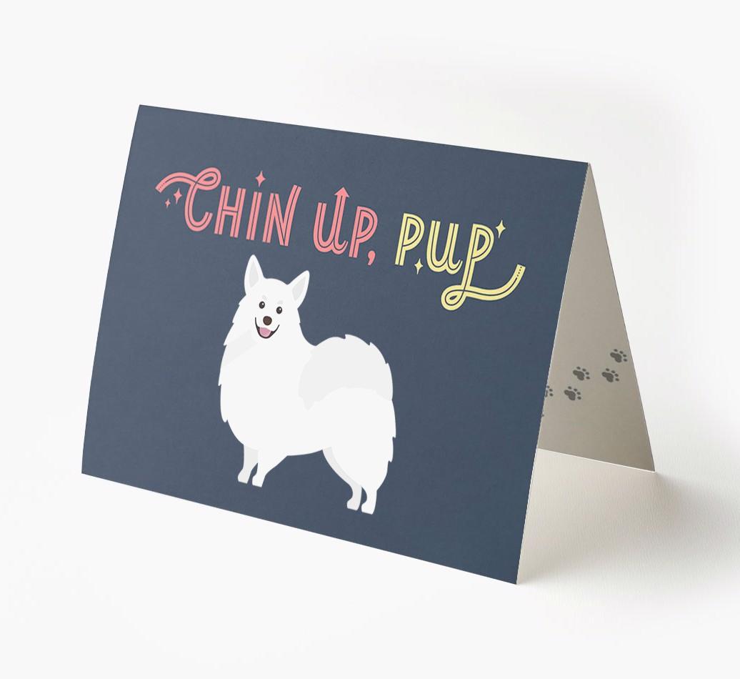 Chin Up, Pup: Personalized {breedFullName} Card