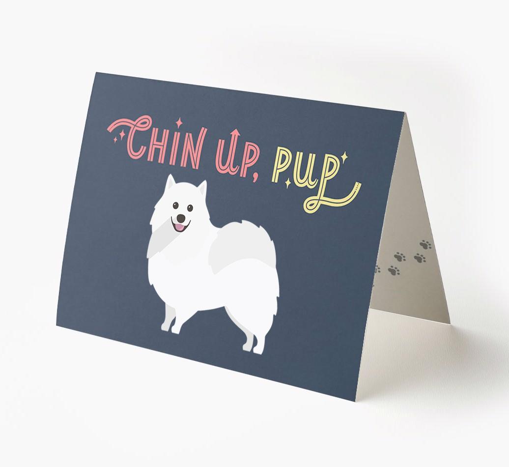 Chin Up, Pup: Personalized {breedFullName} Card